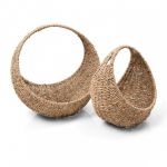 Jogo de Cestas Fiber com 2 peças