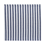 Jogo de Guardanapo de Tecido Eco Listras Azul Marinho 100% Algodão com 4 peças - 45x45 cm