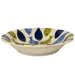 Jogo de Bowls Peixe em Melamina com 6 peças - 20 x 20,4cm