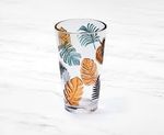 Jogo de Copos Folhas em Acrílico com 6 peças - 490 ml