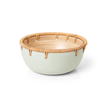 Jogo de Bowls Duo Rattan com 4 peças  - 15 cm