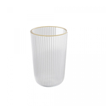 Jogo de Copos com Fios de Ouro Lines com 2 peças - 450ml
