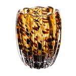 Vaso de Vidro Leopard - 9x12 cm