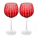 Jogo de Taças para Vinho Orquídea com 2 peças - 200ml