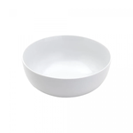 Saladeira em Melamina Branca Lisa - 29x13 cm