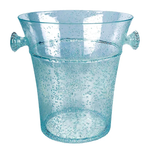 Champanheira Bolhas em Acrílico Azul - 3,8l