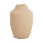 Vaso em Cerâmica Areia - 25,5x18 cm