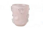 Vaso L'Amore em Cristal Murano Jade Rosa