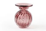 Vaso Amour em Cristal Murano New Rubi
