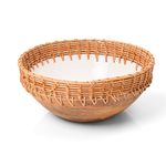 Bowl Colonial em Madeira e Cana