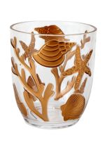 Jogo de Copos Fundo do Mar Ouro em Acrílico com 6 peças