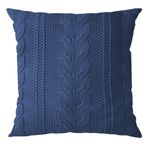 Almofada Tricot Trançada - 50x50 cm