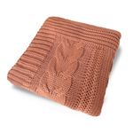 Manta Tricot Trançada - 0,90 x 1,80 cm