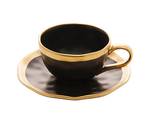 Jogo de Xícaras de Café Dubai em Porcelana com 6 peças  - 90ml