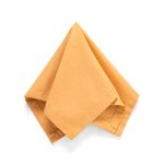 Jogo de Guardanapos de Tecido Eco Camurça 100% Algodão com 4 peças - 45x45cm