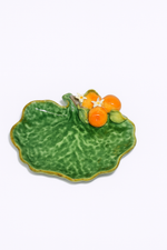 Travessa Laranjas em Verde - 25x23cm