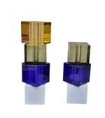 Vaso de Cristal Cube Colors 
