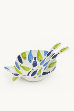 Saladeira Peixe em Melamina - 35,5x24,5x8 cm
