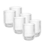 Jogo de Copos Baixos Nordic em Vidro Transparente com 6 peças - 260ml