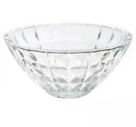 Saladeira Soga em Vidro Trabalhado - 29x6,5 cm