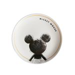Jogo de Pratos Rasos Mickey Mouse em Cerâmica com 6 peças - 25 cm