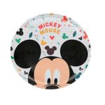 Jogo de Pratos Mickey Mouse com 6 peças - 20 cm