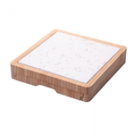 Jogo para Queijo Terrazo em Bambu com 6 peças