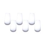 Jogo de Copos Longos Anser em Cristal Bohemia com 6 peças - 550ml