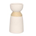 Vaso Mikonos em Cerâmica e Sisal