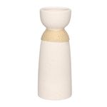 Vaso Mikonos em Cerâmica e Sisal