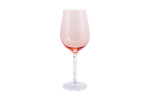 Taças Texturizadas em Vidro Rose - 390  ml