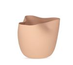 Vaso Orgânico em Cerâmica Terracota - 18x19,5x18 cm