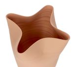 Vaso Orgânico em Cerâmica Terracota - 23x24x23,5 cm