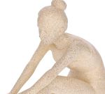 Escultura Bailarina em Polirresina - 18,5x27x9 cm