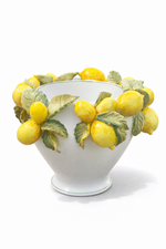 Vaso Limão Siciliano em Faiança - 32x36 cm