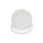 Jogo de Pratos Rasos Porcelana Limoges Wolff com 6 peças - 27cm