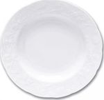 Jogo de Pratos de Sobremesa Porcelana  Limoges  Wolff com 6 peças - 21cm