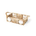 Cesta para Copos Pandan Flor Única - 7,5x18x36 cm