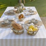 Cesta Pandan com Flor Única