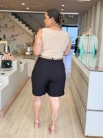 Bermuda em linho Belga