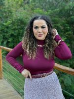 Blusa Sophie - Manga longa 