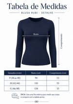 Blusa Rubi - Detalhe
