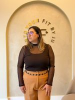 Blusa Tule Zoe - Plus
