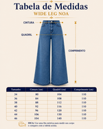 Wide Leg Noa (ideal para baixinhas)