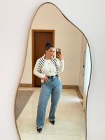 Calça reta Beca (Não precisa fazer barra)
