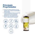 Loção Hidratante Deo Corporal Gengibre e Limão