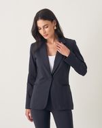 Blazer Elastano Preto