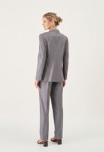 Blazer Emilia Cinza Poliviscose 