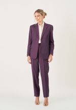 Blazer Emilia Berinjela Poliviscose