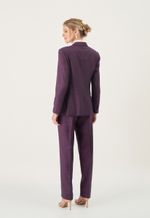 Blazer Emilia Berinjela Poliviscose